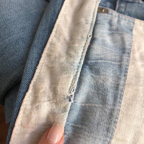 RAG & BONE Racer Relay Jeans Ankle Zip 25 - Picture 8 of 8